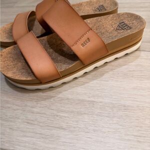 Reef Women's Brown Slide Sandals
